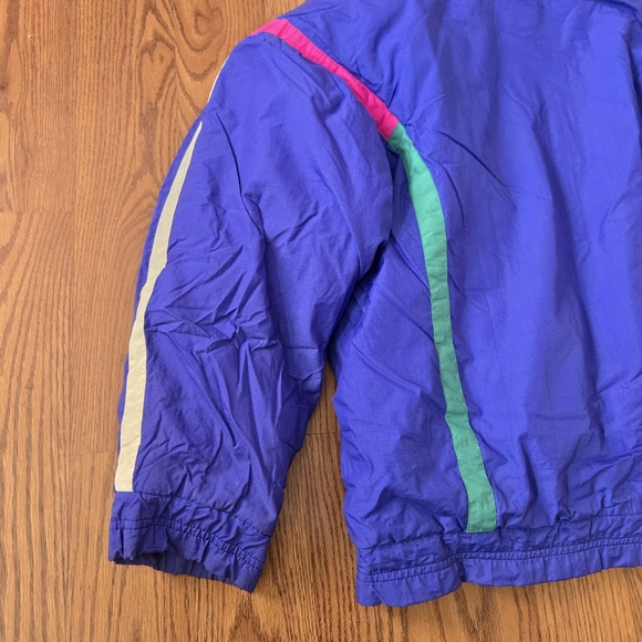 VINTAGE Attivo Bright Ski Jacket Snowboard Outdoor Puffy Bomber Coat Colorful 12 - Picture 12 of 12